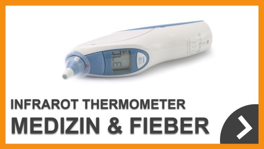 Infrarot Thermometer zum Fieber messen bei Babys und Erwachsenen