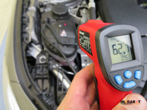 Anwendung Werkstatt Blusmart Infrarot Thermometer